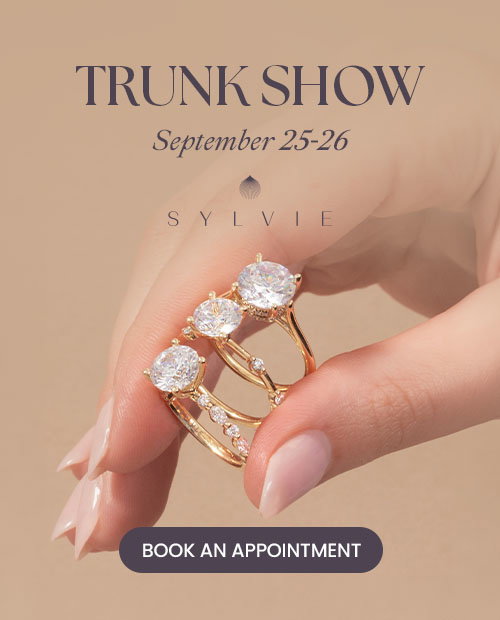 Diamonds Direct Sylvie Trunk Show September 25-26.